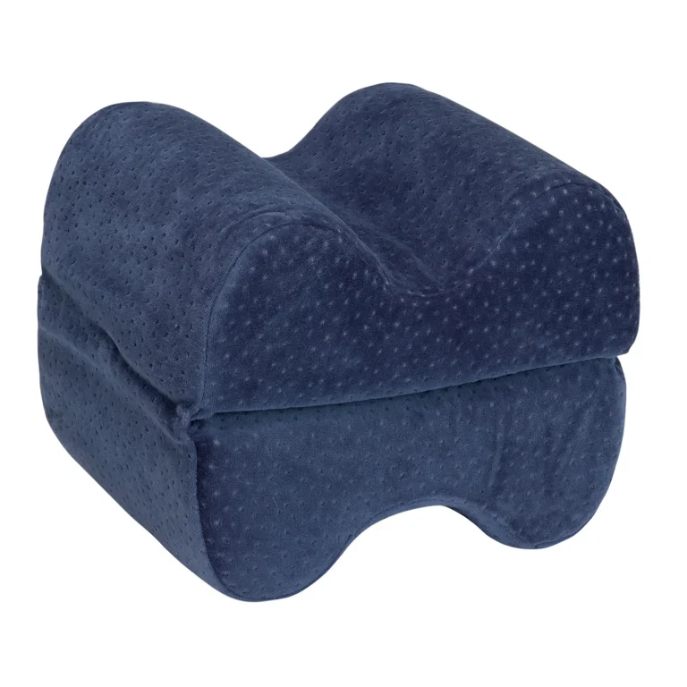 Almohada anatómica viscoelástica para piernas